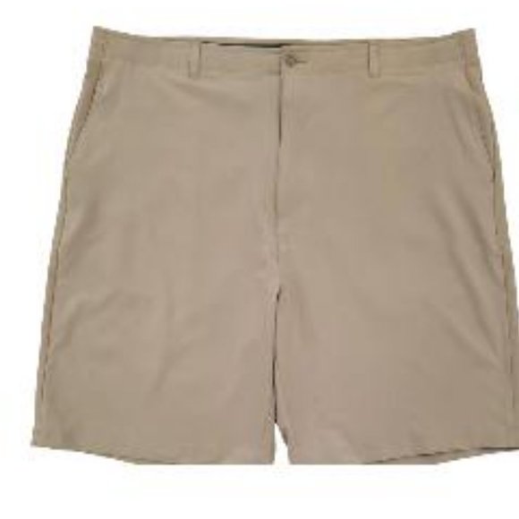ben hogan men's performan short (34, khaki heather) - Picture 1 of 7